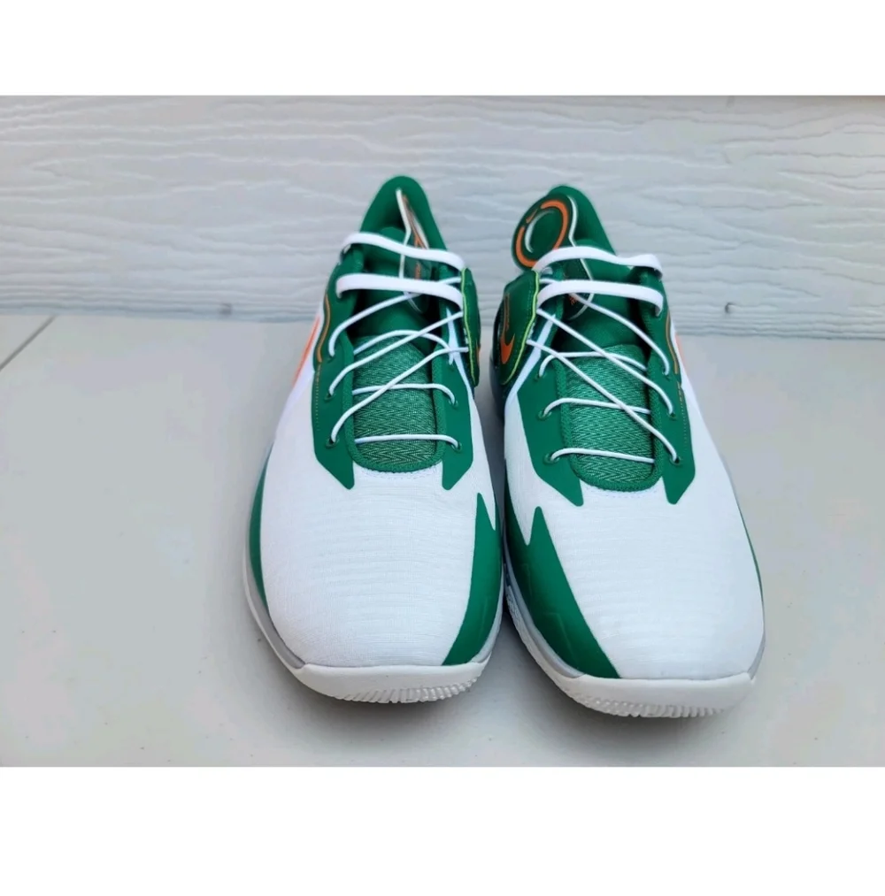 NEW NIKE Precision 6 FlyEase Malachite Safety Orange - DJ7552-100 SZ 13 - Picture 2 of 4
